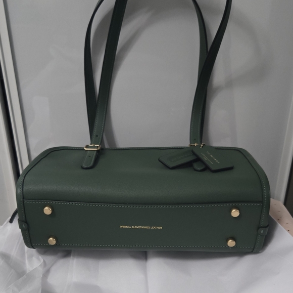 Coach Swing Zip bag shoulder bag hunter green brass 1998 re edition - Picture 4 of 10